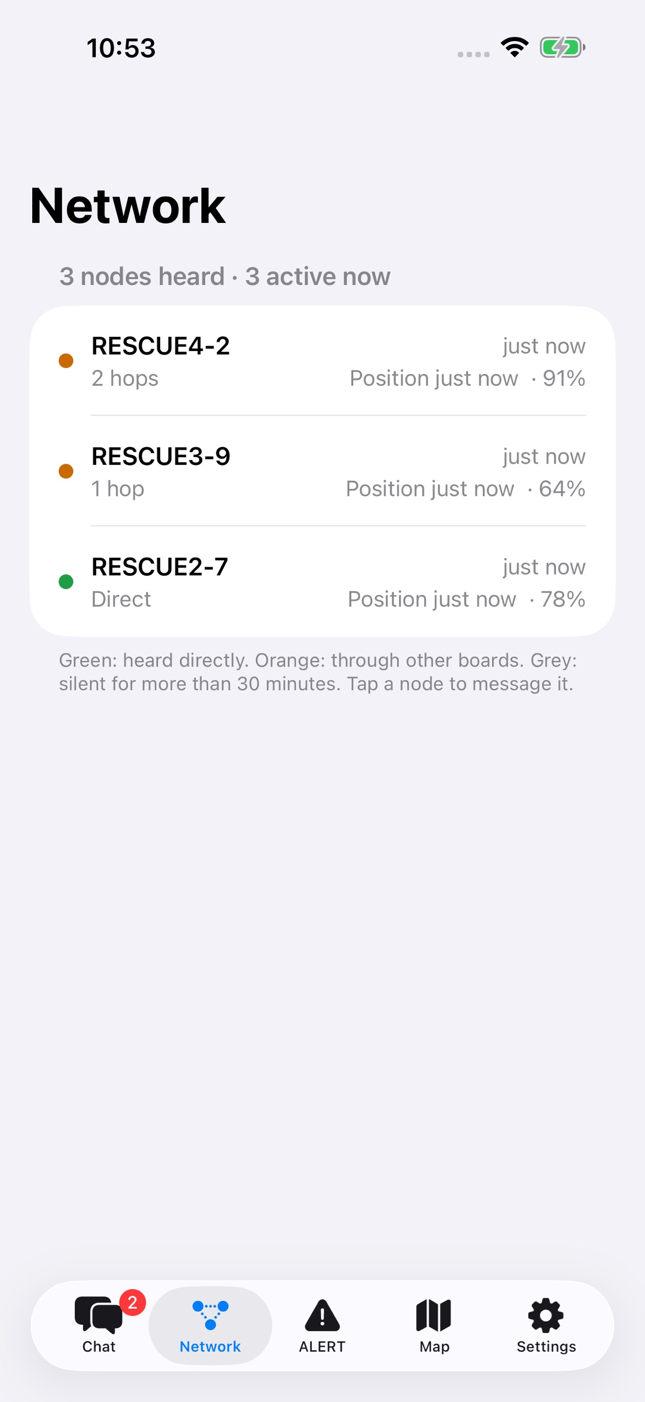 Screenshot 4 of ResQMesh