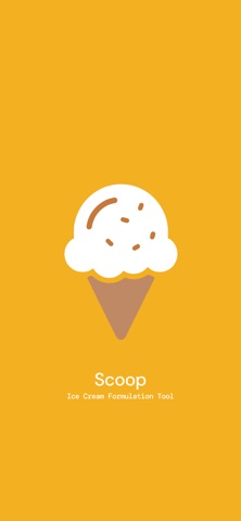 Scoop - Ice Cream Formulation screenshot