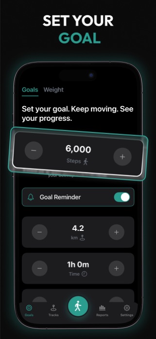 Pedometer Step Counter Tracker Screenshot 6 of 7