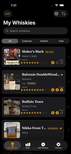 Whiskey Rater screenshot 1
