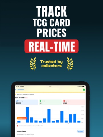 Card value Scanner - PokeLite iPad screenshot