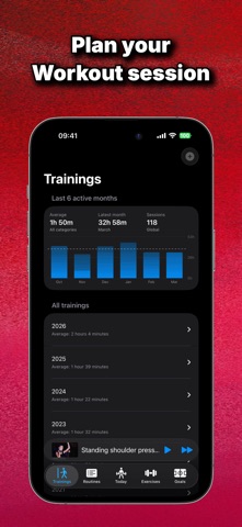 Fitcker: Gym Workout Planner Screenshot 3 of 10