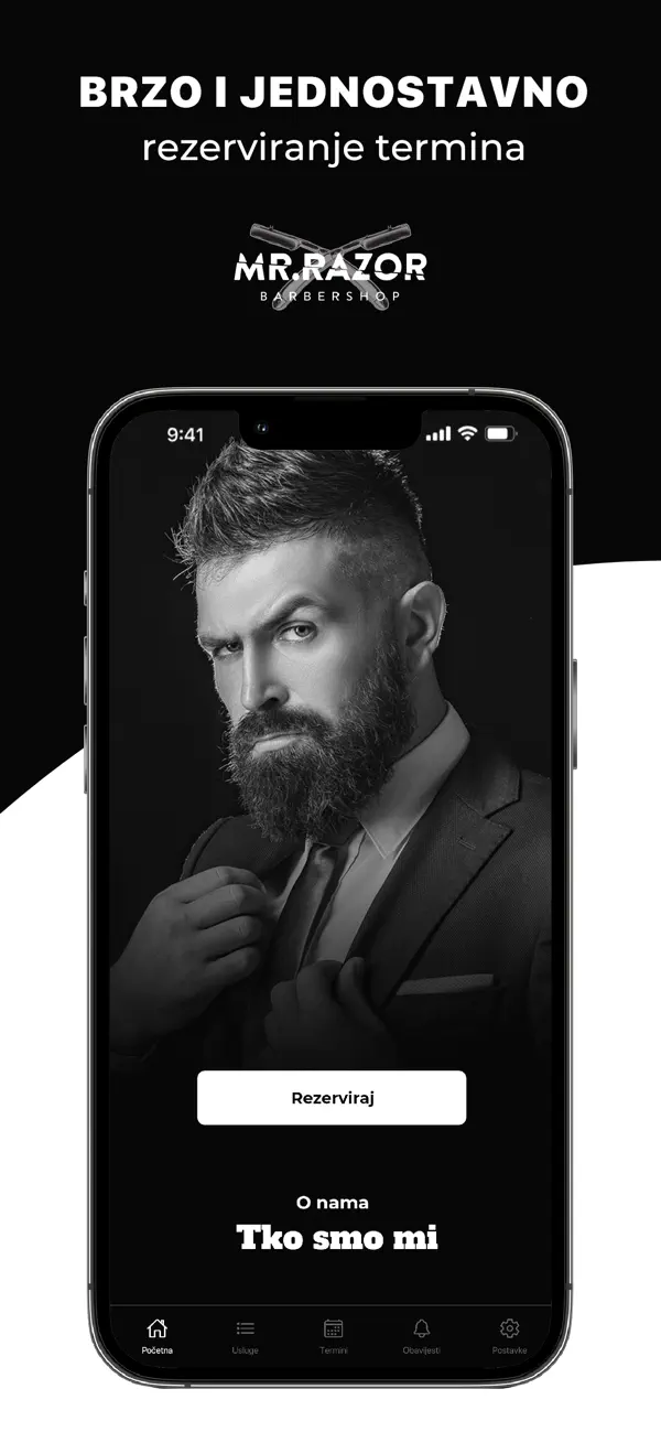 Screenshot #1 pour Barbershop MR.RAZOR