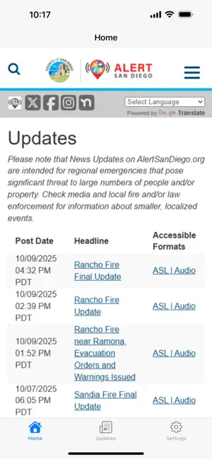 Alert San Diego screenshot 2