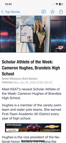 KSAT 12 News screenshot