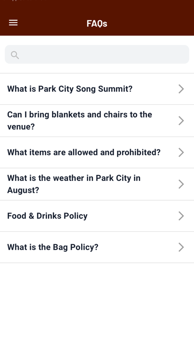 Park City Song Summit Screenshot