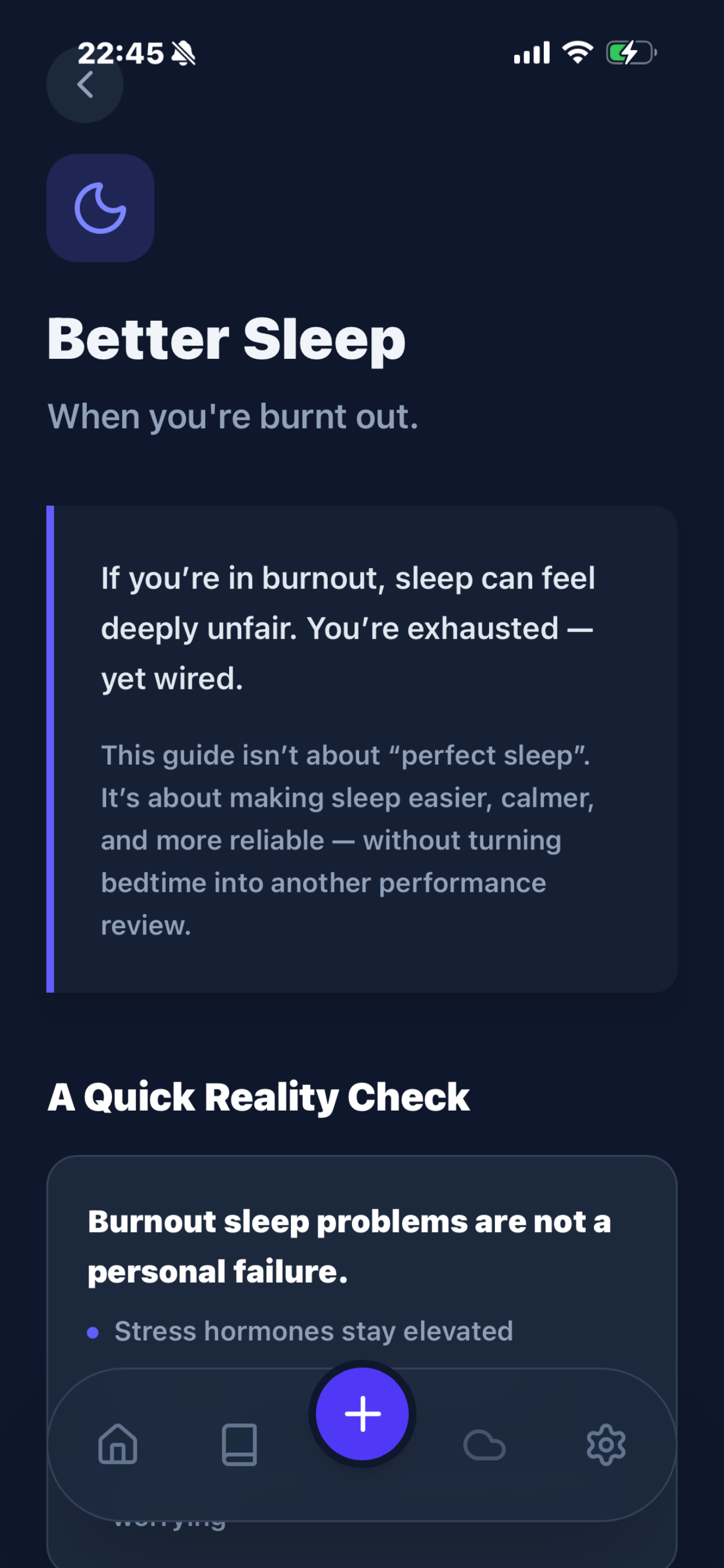 Restore ADHD Burnout Tracker screenshot 6