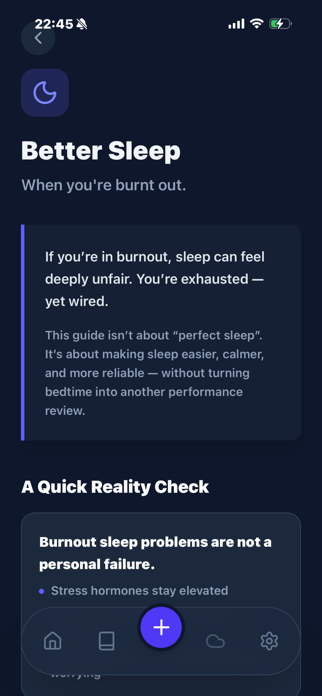 Restore ADHD Burnout Tracker Screenshot 6 of 8