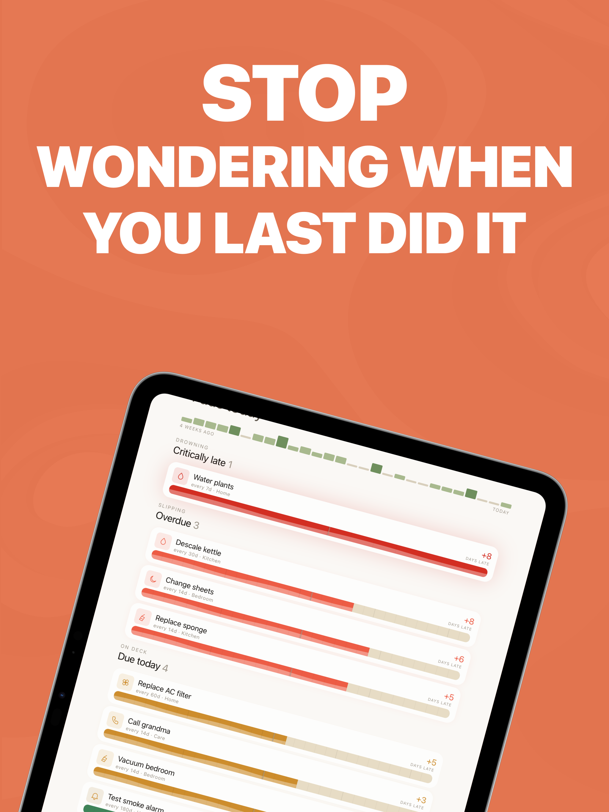 LastWhen: Chore & Task Tracker screenshot 6