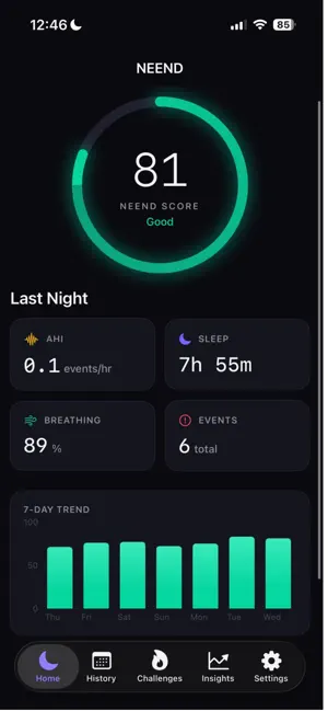 NEEND - Sleep Health Tracker screenshot 1