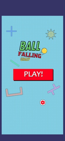 Ball Falling Crazy iPhone screenshot