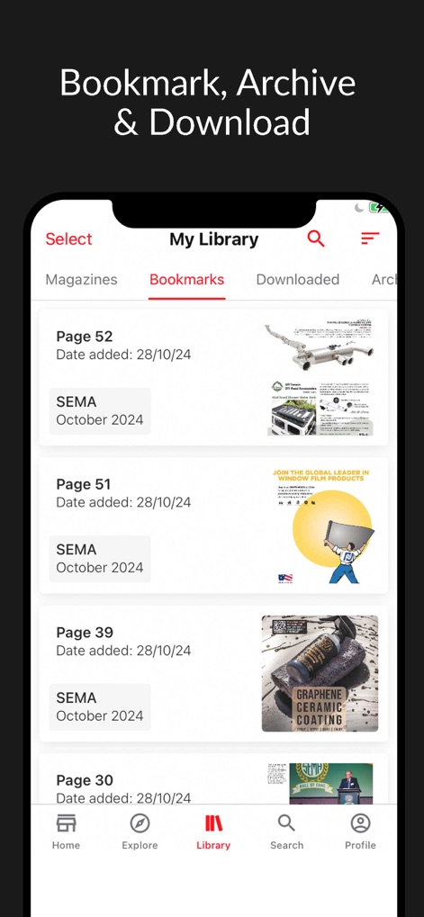 SEMA Magazine - Magazines & Newspapers App | MWM