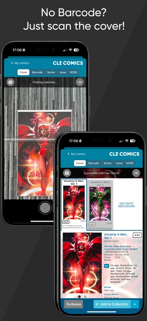 CLZ Comics collection database - Entertainment App | MWM