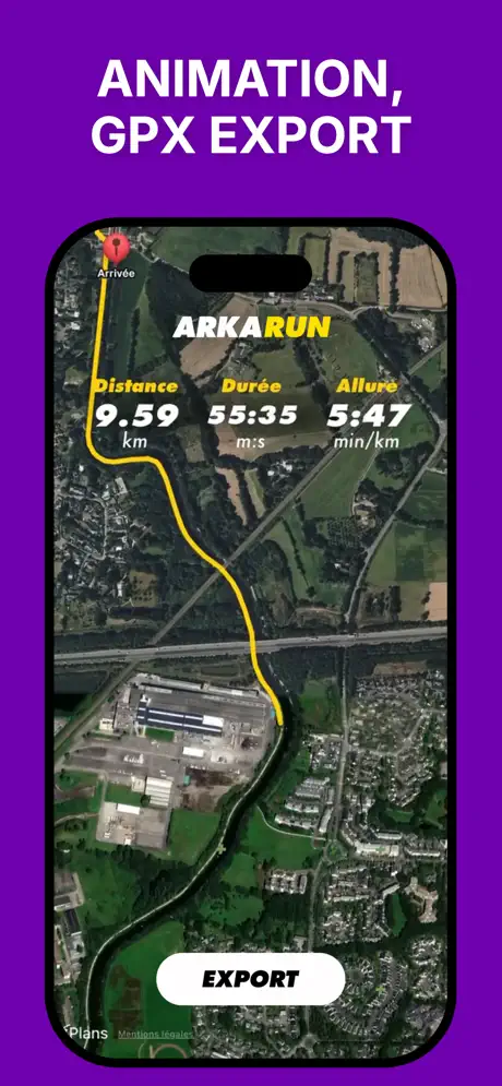 Trail running tracker Arkarun screenshot 6