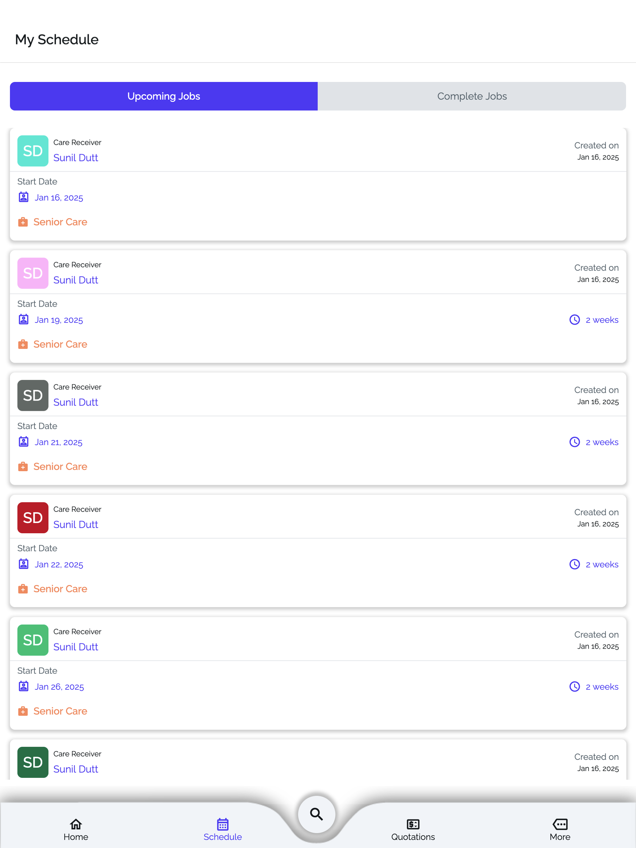 Careturn for Professionals screenshot 5