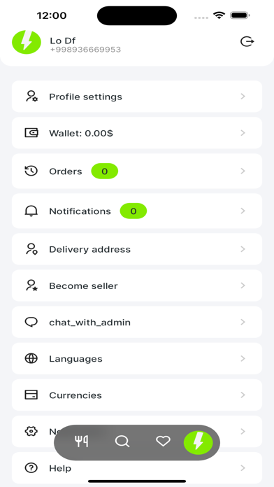GoGo Eats Screenshot
