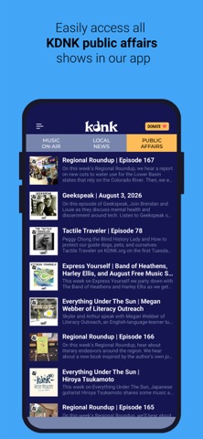 KDNK Community Radio Screenshot 5 of 6