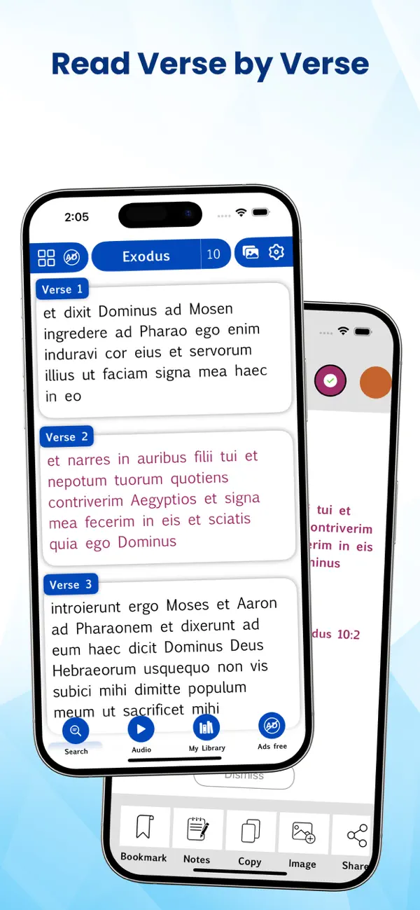 Screenshot #1 pour Latin Vulgate Bible