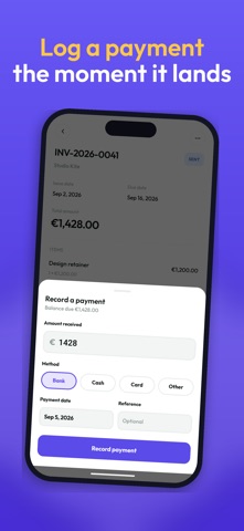 Renvo Invoice & Estimate Maker Screenshot 4 of 6