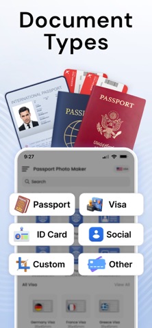 Visa & ID Photo Maker iPhone screenshot