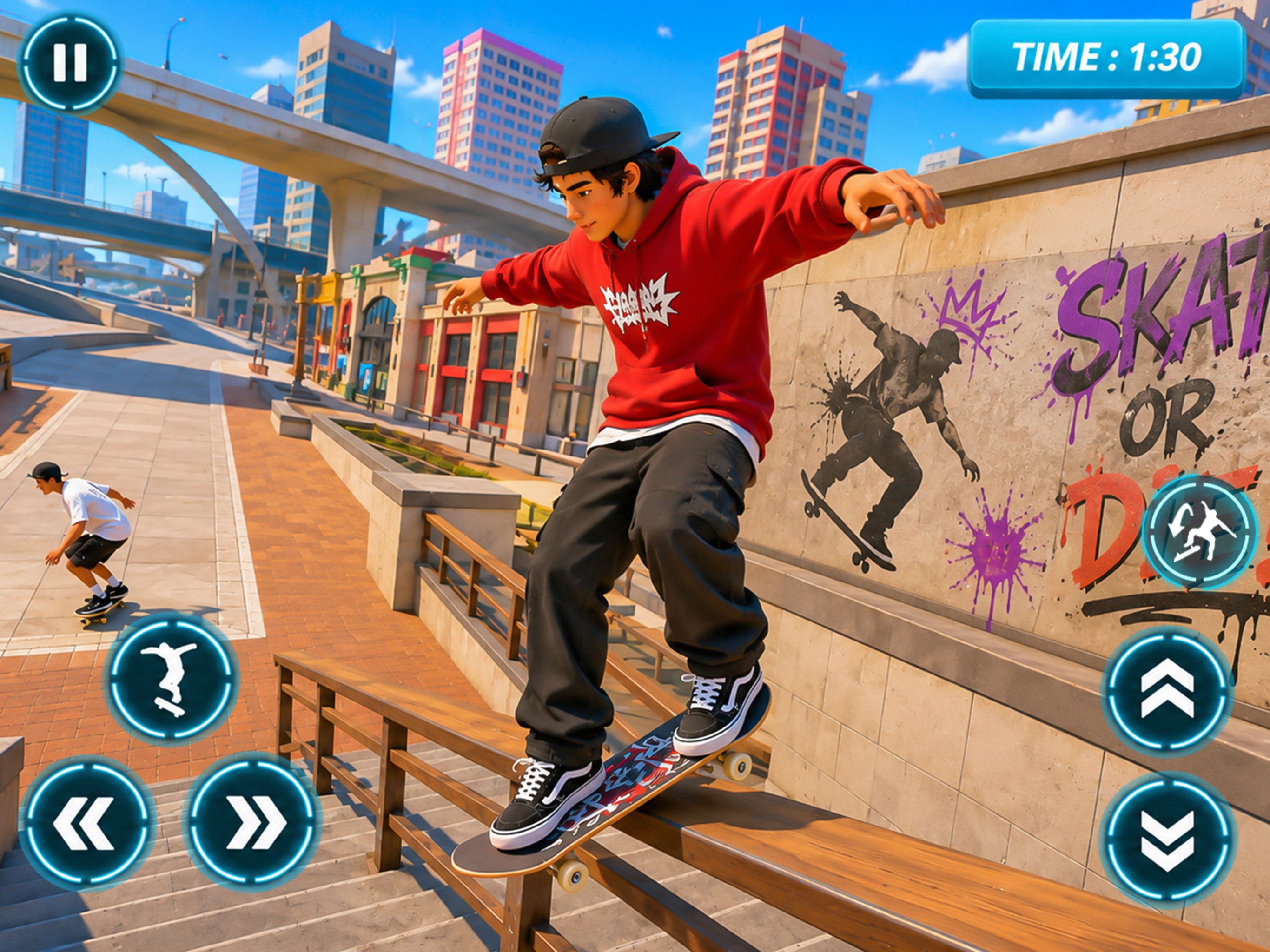 Skating Snowboard Jump Ski 3D screenshot 8