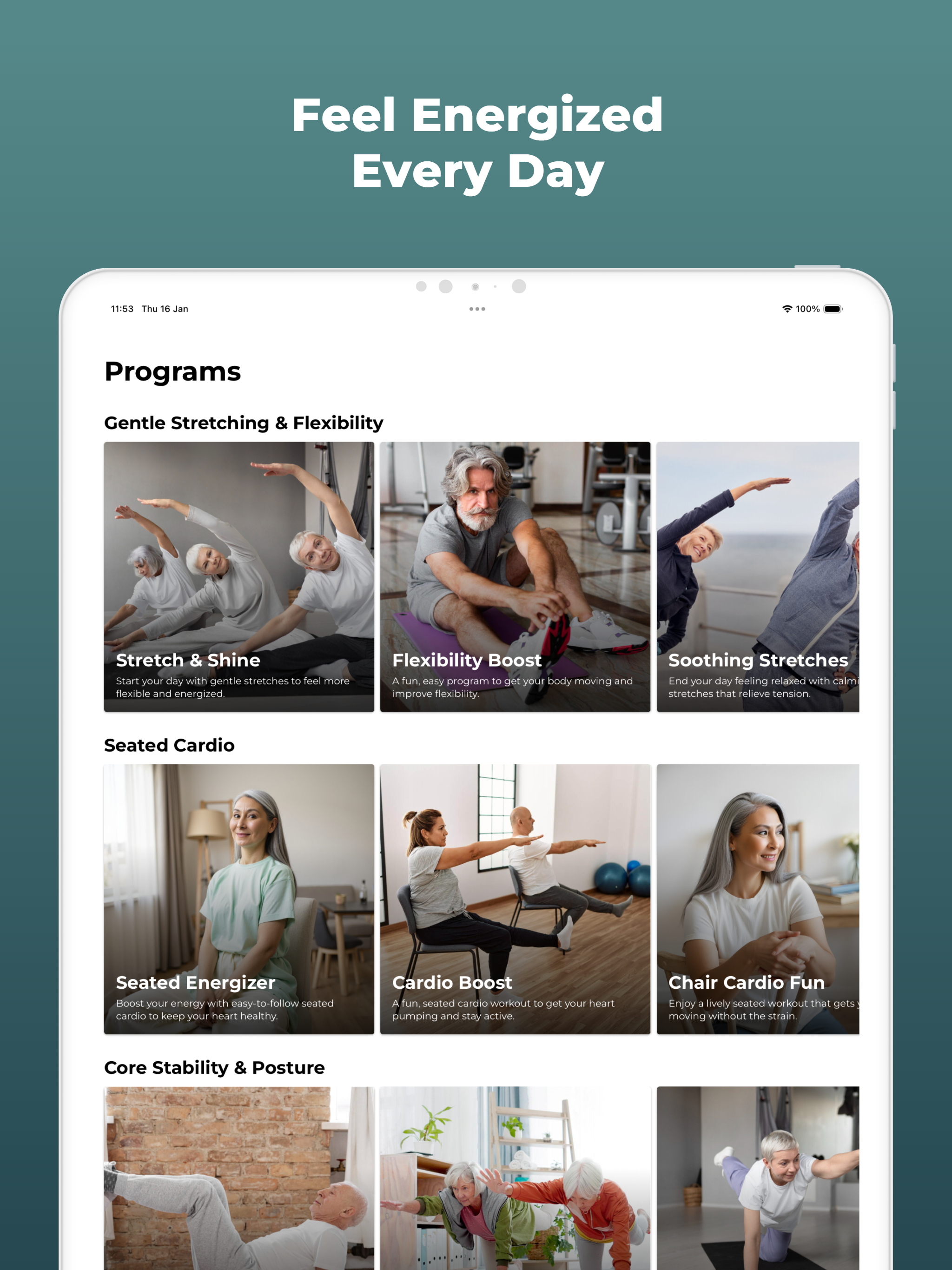 Home Workout For Seniors