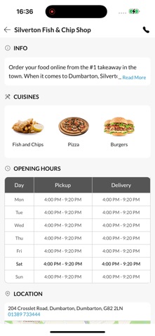 Silverton Fish & Chip Shop screenshot