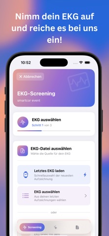 smartcor event iPhone screenshot 2