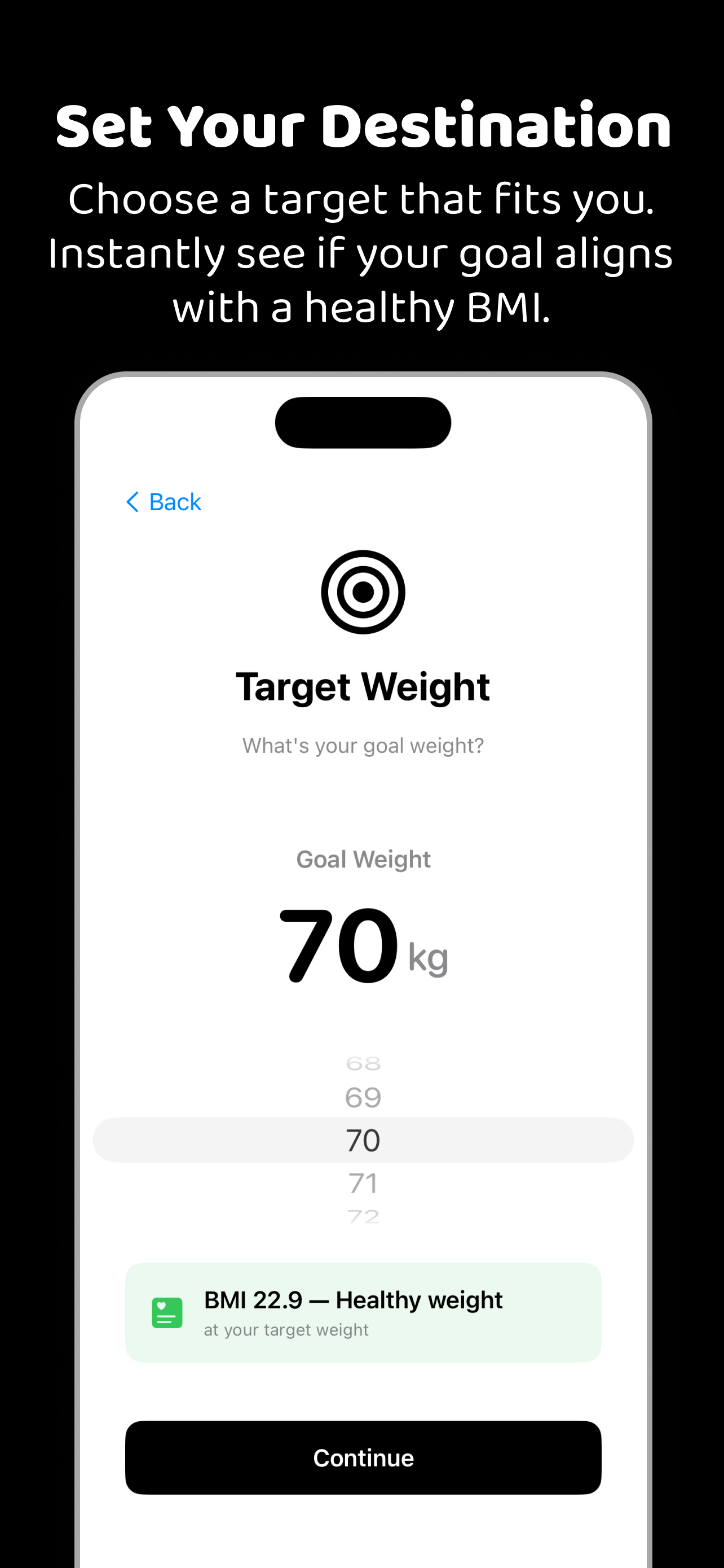 Trajectory: Weight Tracker
