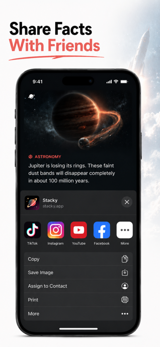 Stacky: Daily Facts Screenshot 6 of 7