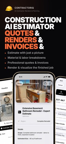 Contractor IQ: Construction AI iPhone screenshot