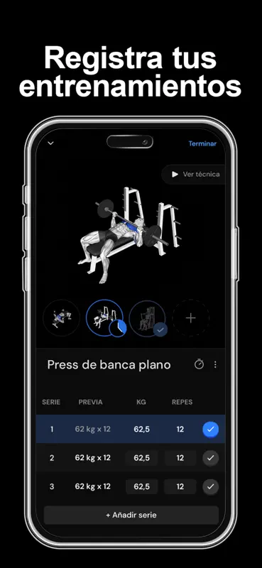 Symmetry: Gym Tracker con IA screenshot 3 of 7