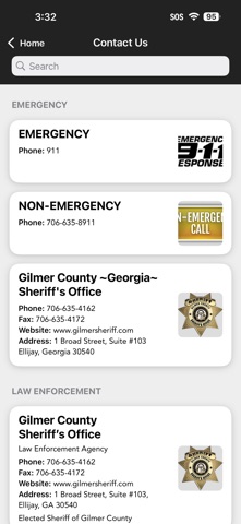 Gilmer County Sheriff GA Screenshot 2 of 3