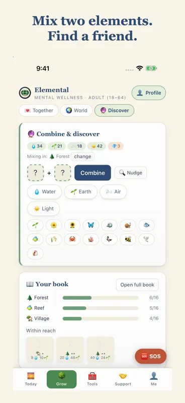 Elemental: Mental Wellness screenshot 3 of 10