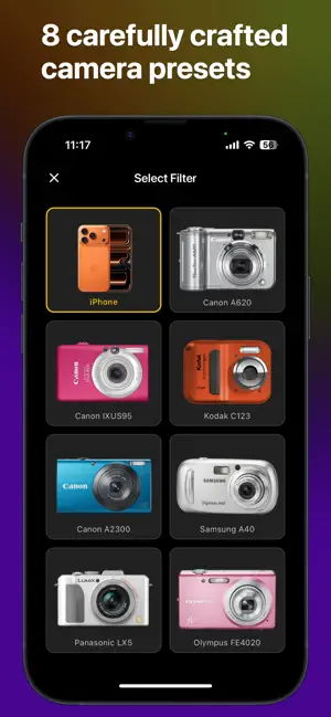 FluxCCD - Vintage Digital Cam screenshot 1