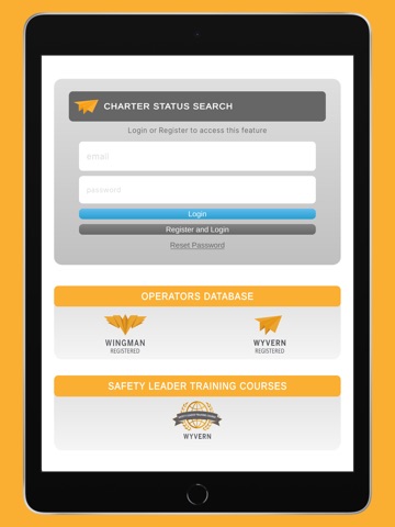 WYVERN LTD iPad screenshot