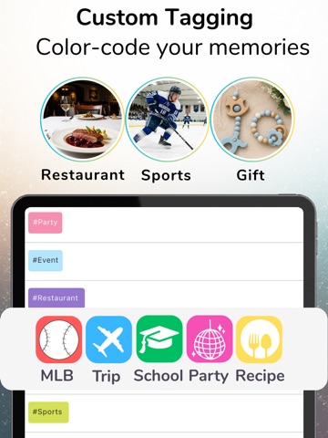 Relationship Journal｜Memorio iPad screenshot