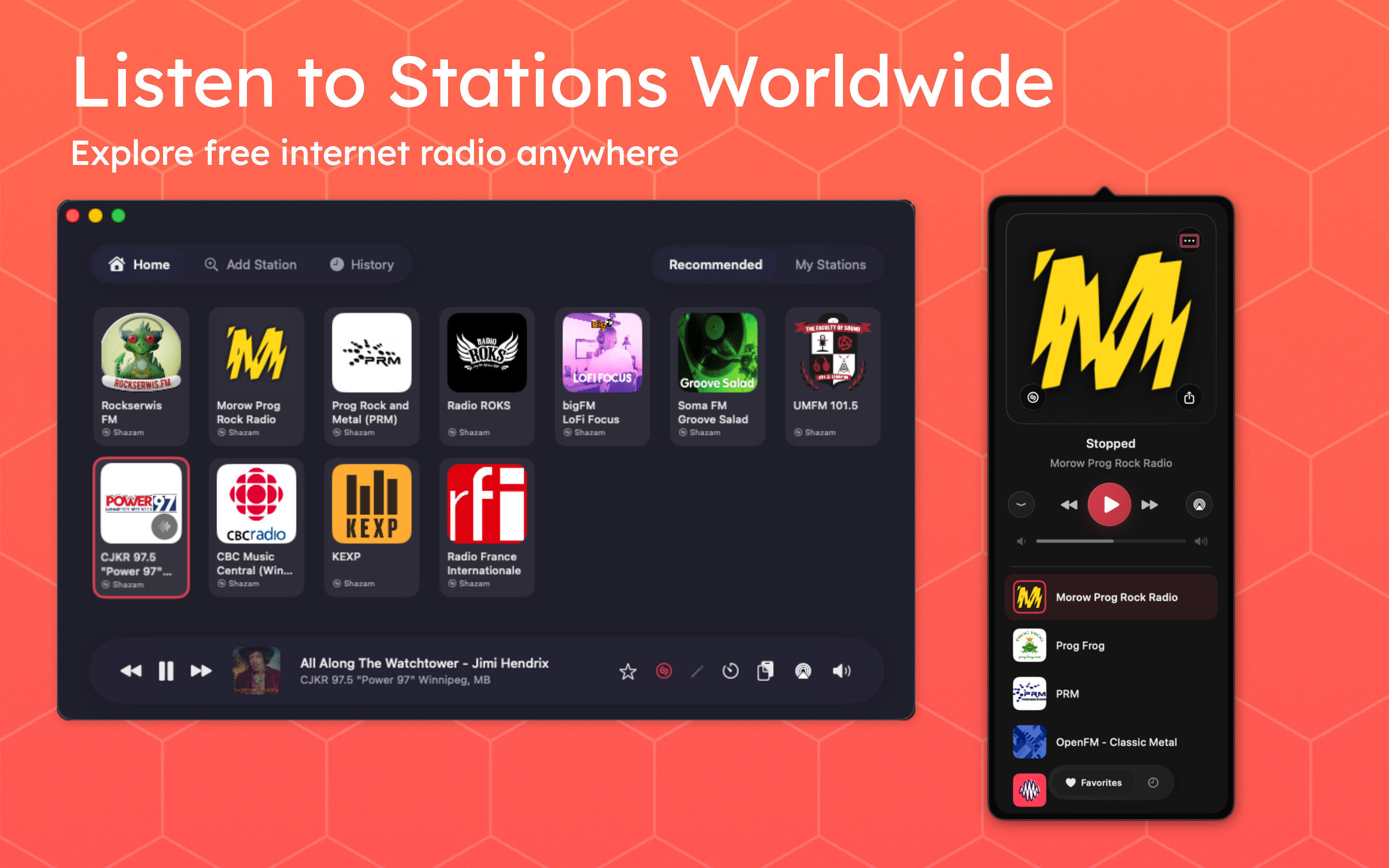 Eter: Streaming Internet Radio