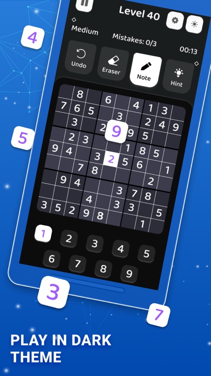 Sudoku Brain - Number games screenshot-4