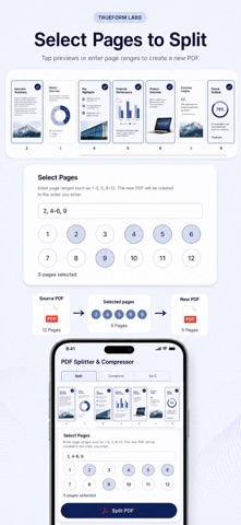 PDF Splitter & Compressor Screenshot 2 of 7