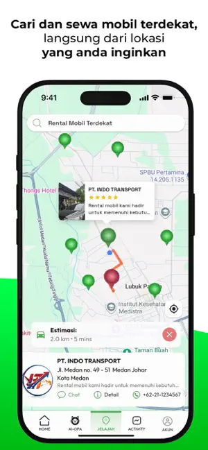 OPA - Aplikasi Sewa Kendaraan screenshot 3