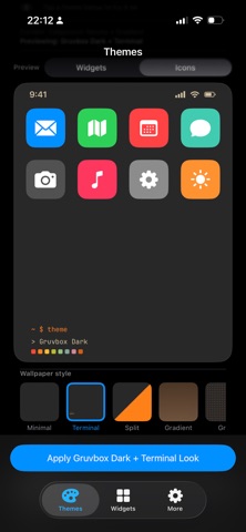 Scheme: Themes & Widgets Screenshot 5 of 6