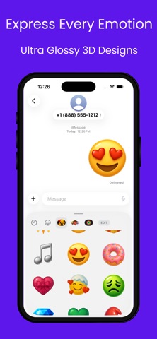 Liquid Glass Emojis screenshot