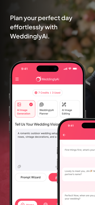 WeddinglyAi Screenshot 1 of 8