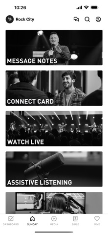 Rock City Church App app screenshot 2