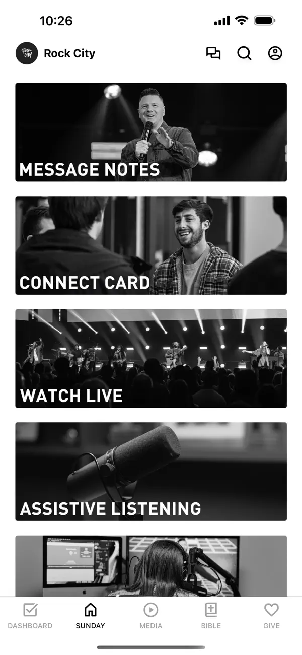Screenshot #2 pour Rock City Church App