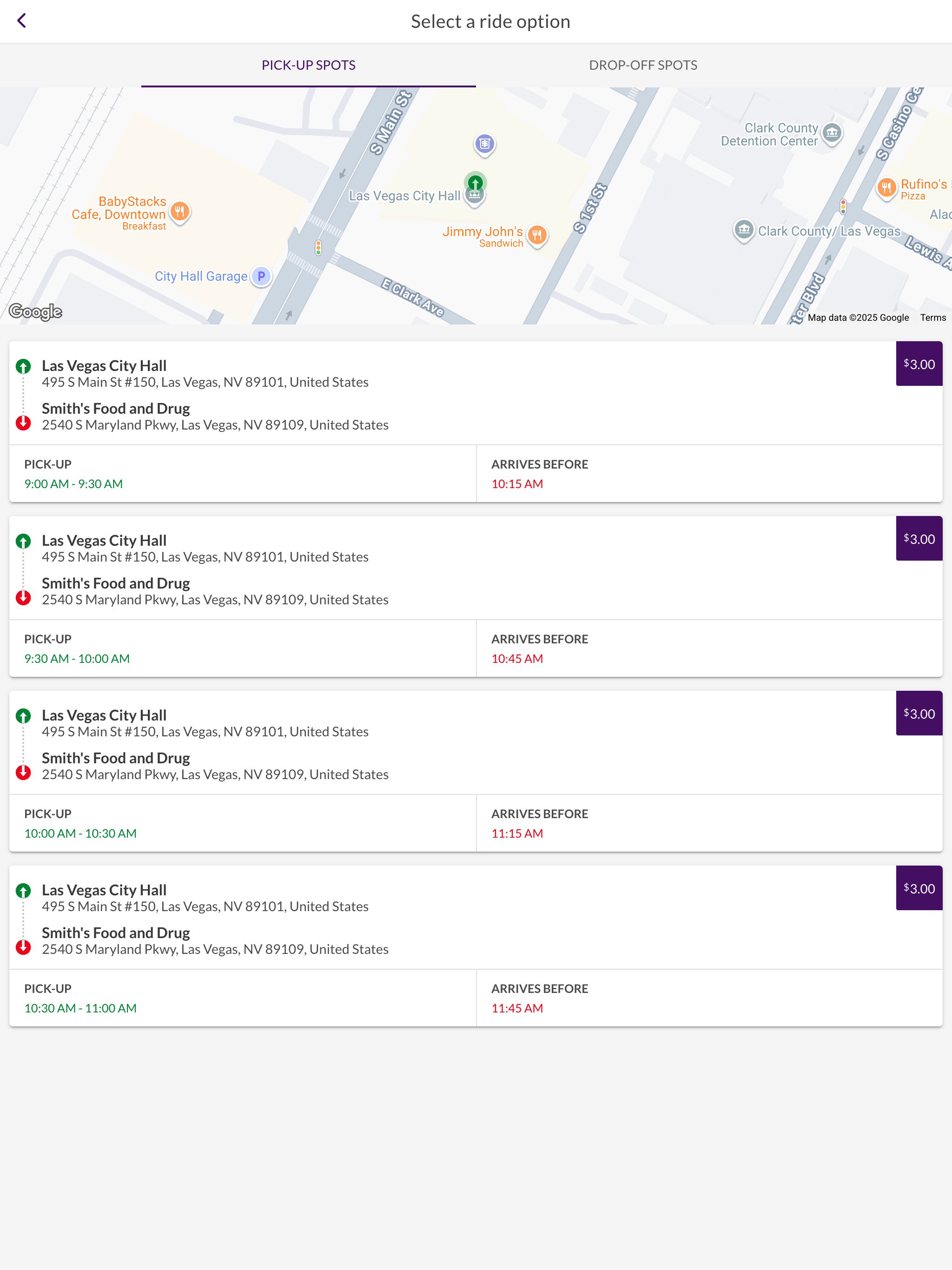 myRideRTC Para screenshot 13