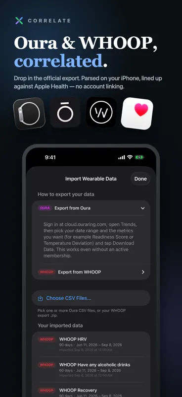 Correlate - Health Insights screenshot 2 of 10