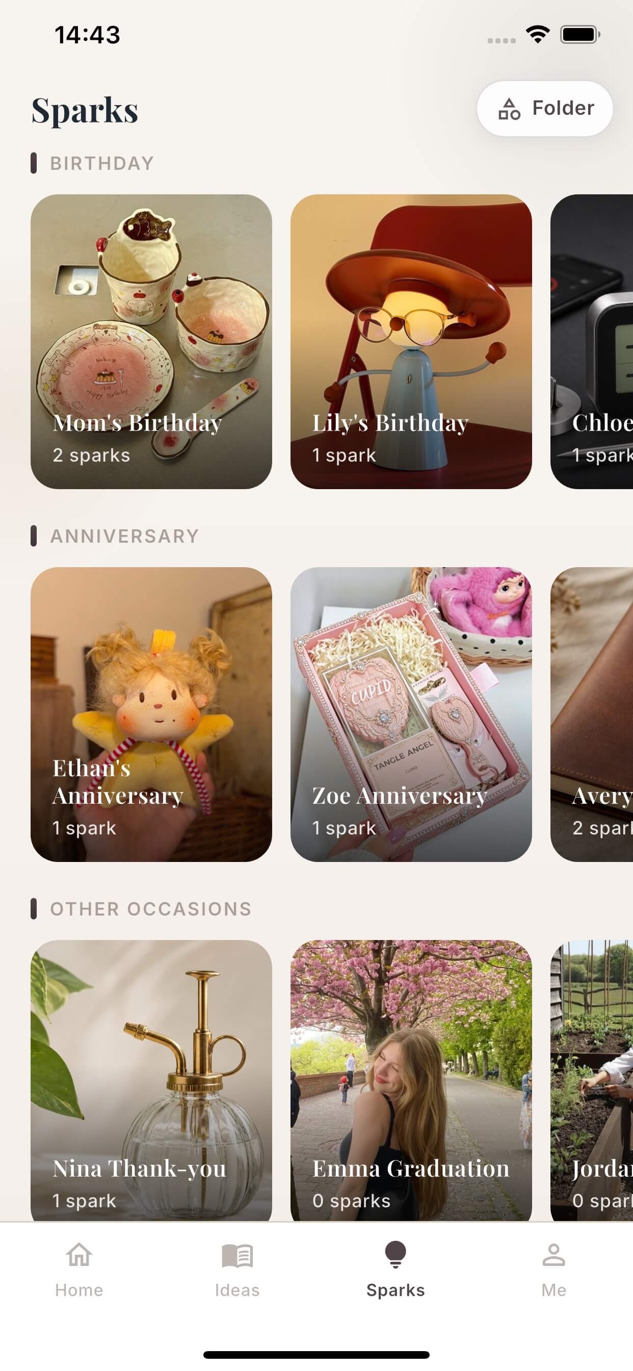 Screenshot 3 of Glowbox - Reminders & Ideas