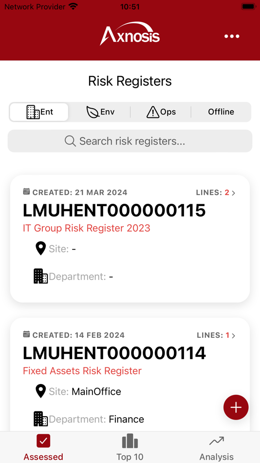 #3. GRC Risks (iOS) 由: AXNOSIS LTD